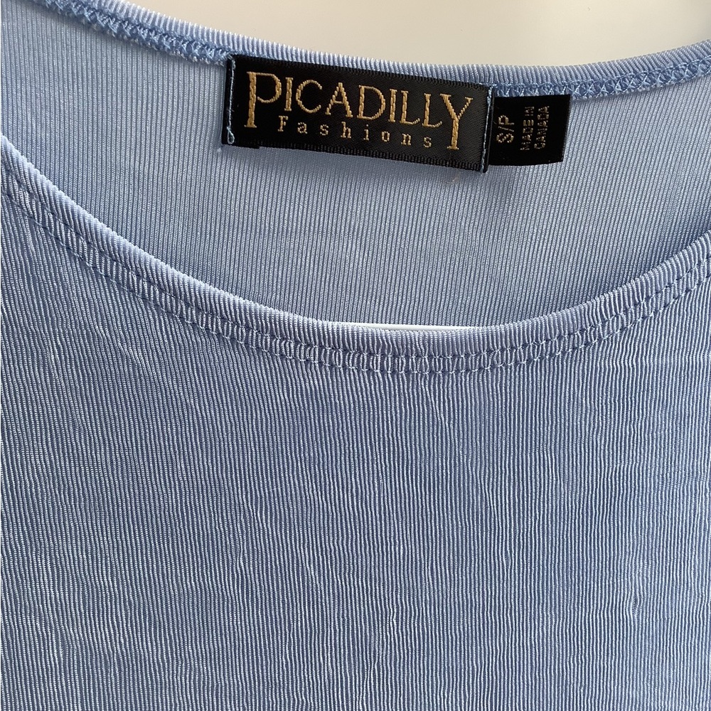 EUC vintage Picadilly slinky tank - Picture 5 of 9